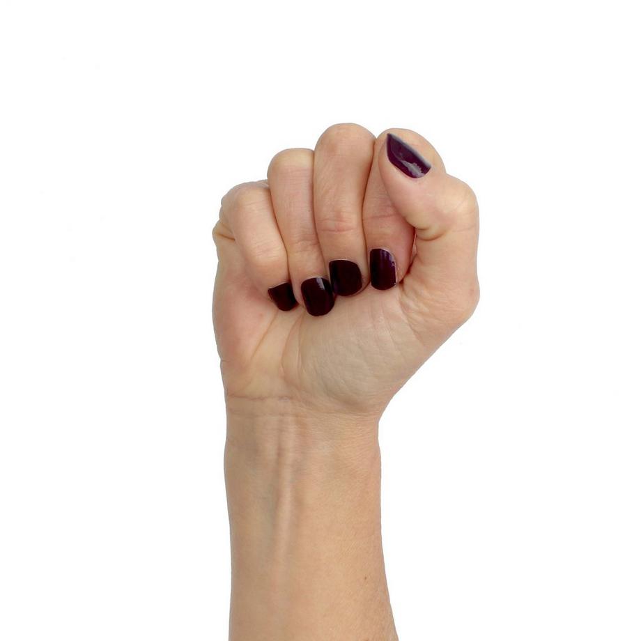 LAUED  films à ongles végétaliens solid purple Lila Night 