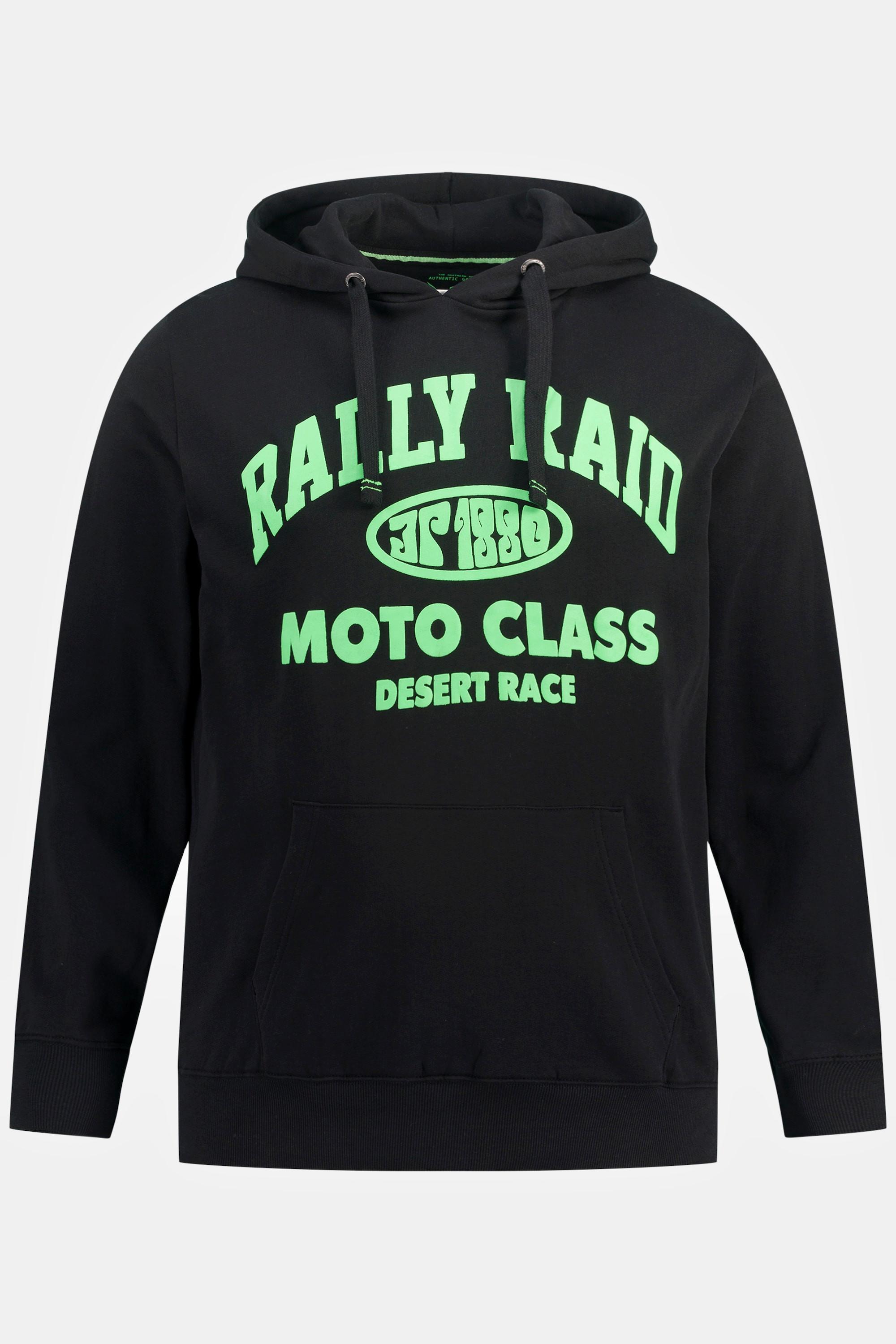 JP1880  Hoodie, Kapuze, Rallye Raid Print 