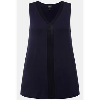 Ulla Popken Débardeur Ligne A Col V Maille  