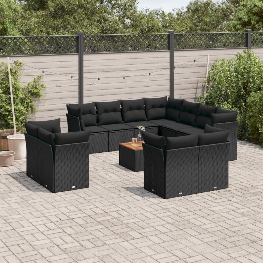 VidaXL Garten sofagarnitur poly-rattan  