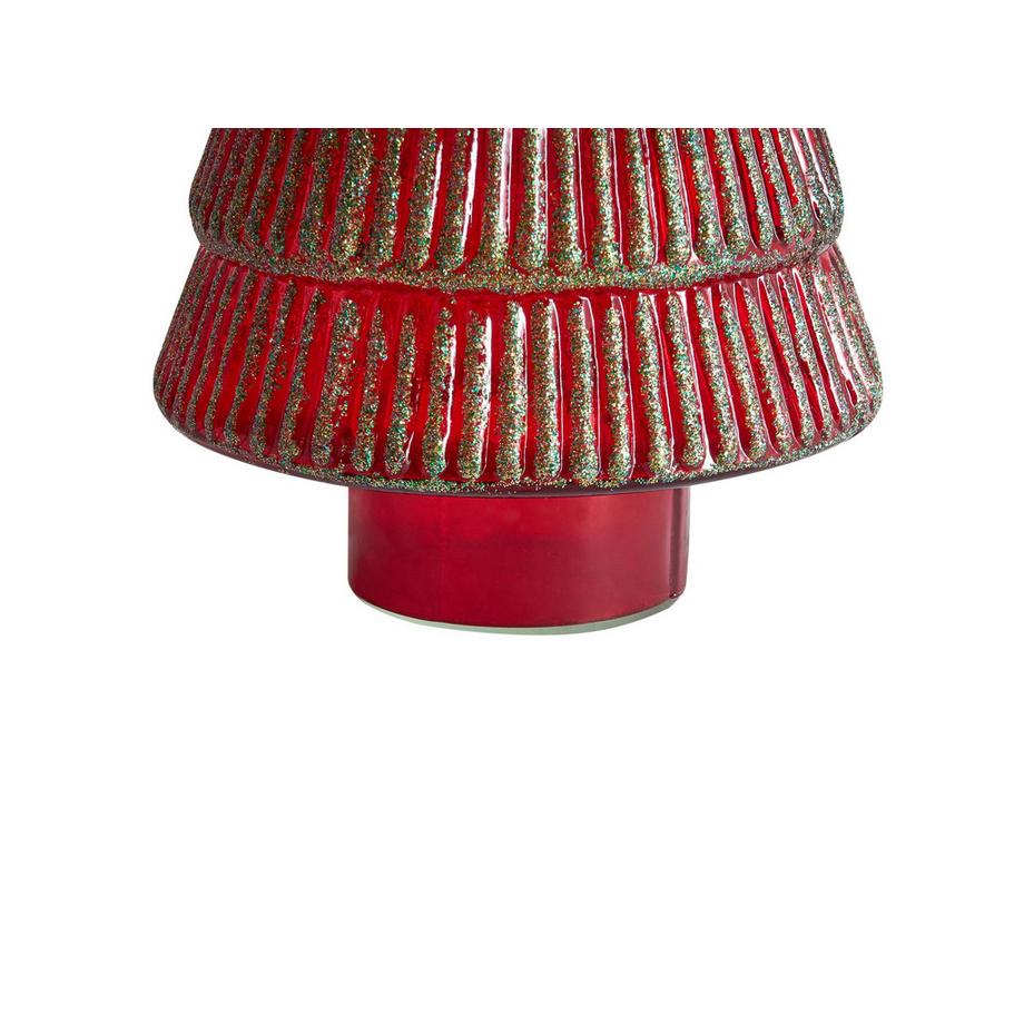 Beliani Set di 2 figure en Vetro Classico PURUVESI  