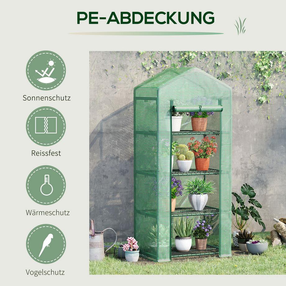 Outsunny Foliengewächshaus  