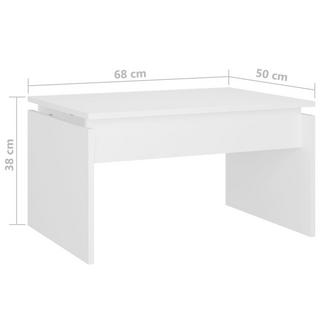 VidaXL Table basse bois d'ingénierie  