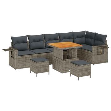 Modulares sofa poly-rattan