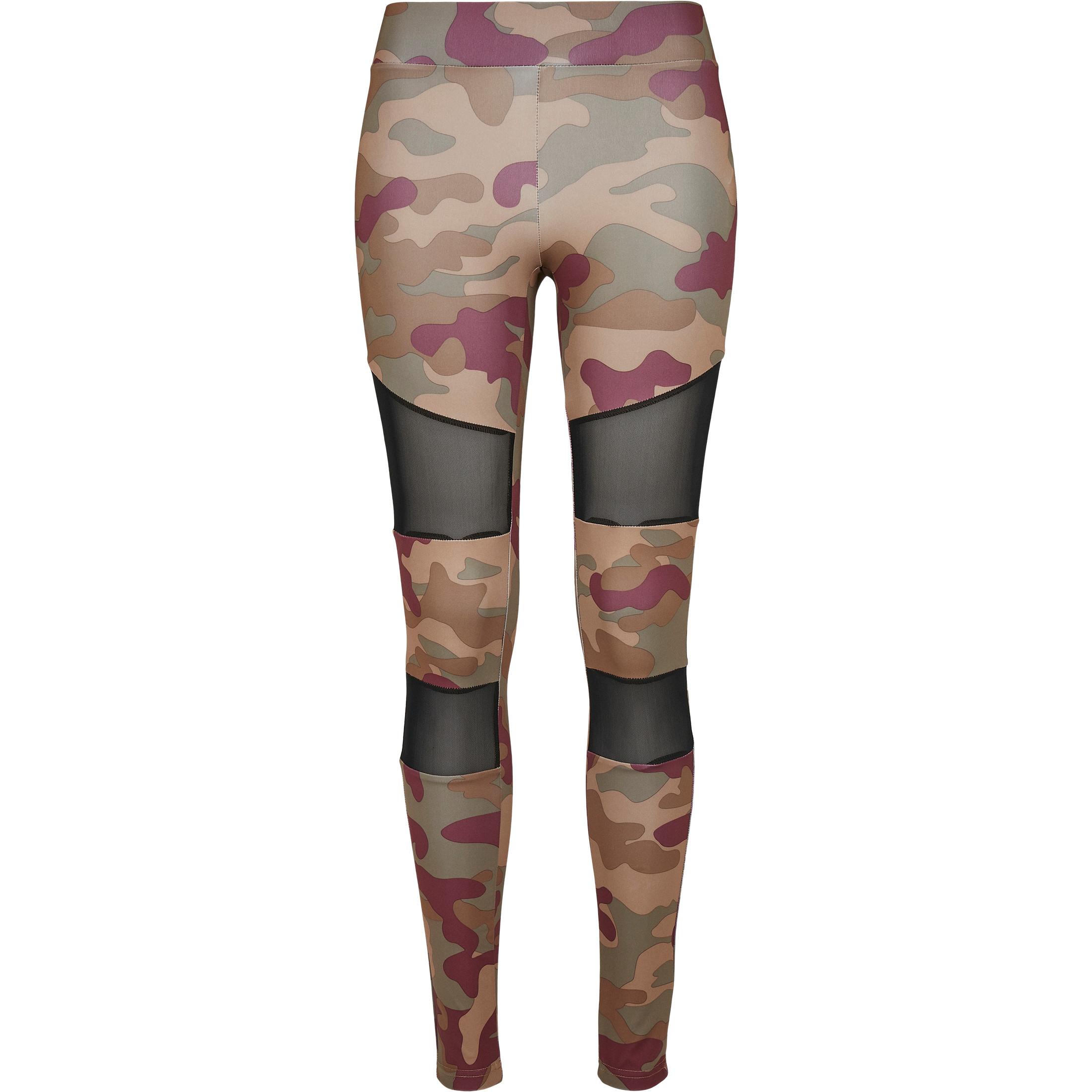 URBAN CLASSICS  legging camo tech mesh 