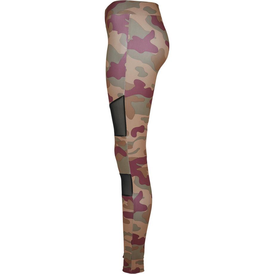 URBAN CLASSICS  leggings da camo tech mesh 