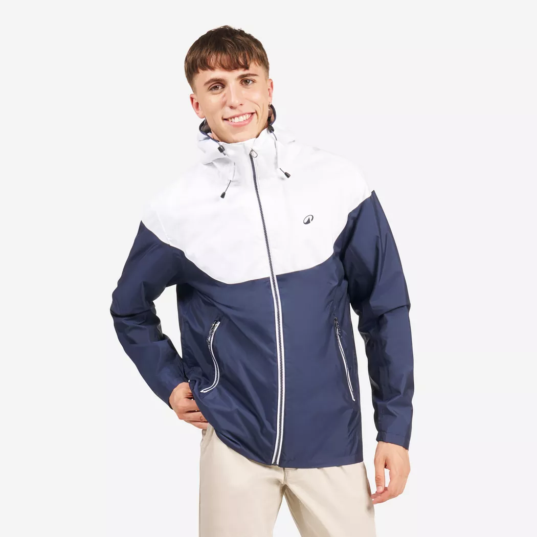 DECATHLON - Jacke  Segeln Wasserdicht Polyamid, für Herren, Multicolor, Größe XXL