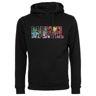 URBAN CLASSICS Marvel Logo Character Kapuzenpulli  