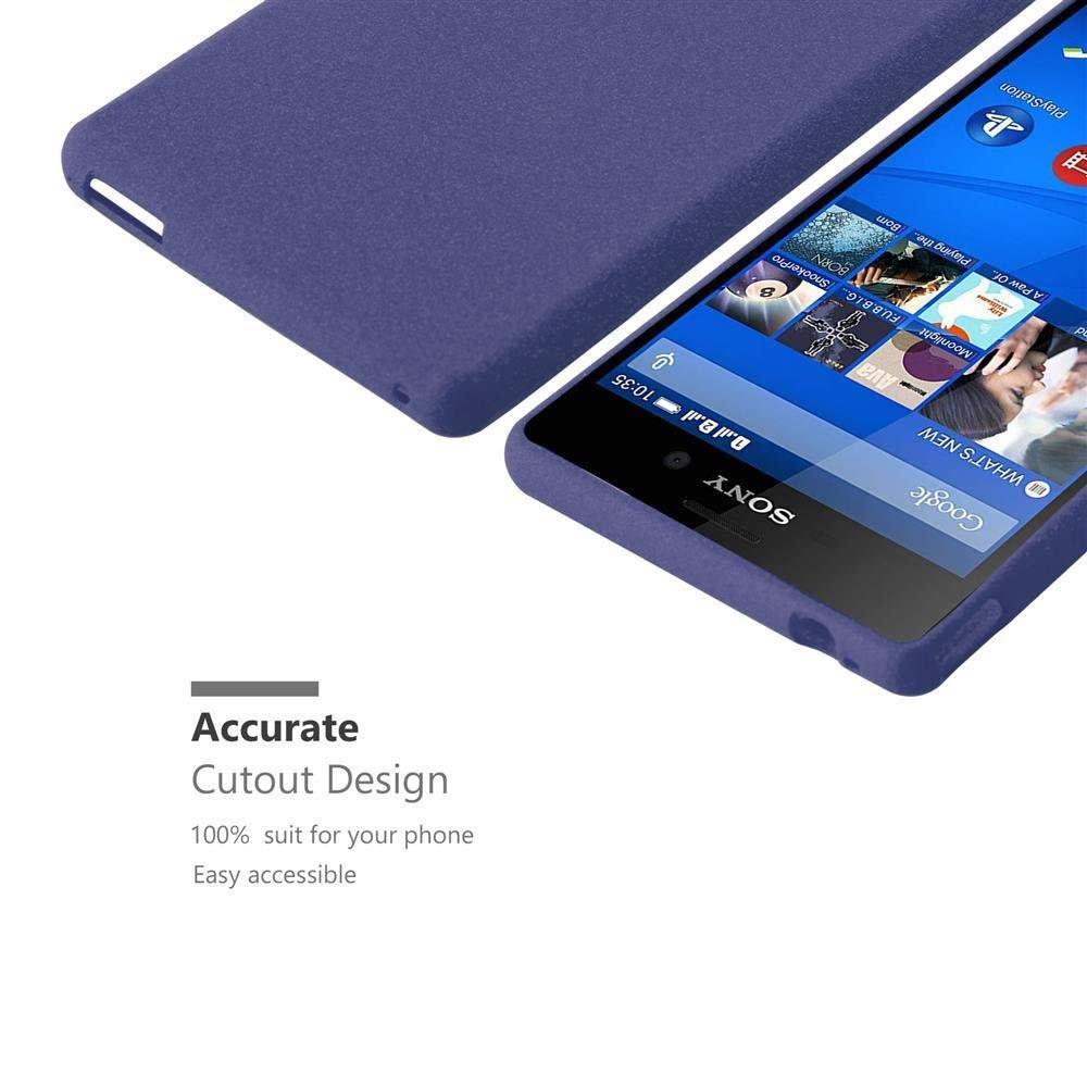 Cadorabo  Hülle für Sony Xperia M4 AQUA TPU Silikon Frosted 