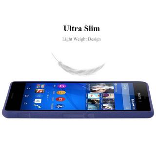 Cadorabo  Housse compatible avec Sony Xperia M4 AQUA - Coque de protection en silicone TPU flexible 