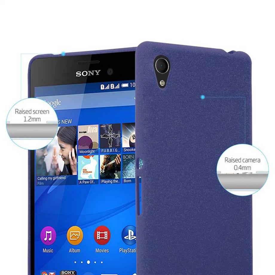 Cadorabo  Hülle für Sony Xperia M4 AQUA TPU Silikon Frosted 
