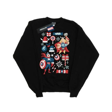 MARVEL  Christmas Day Sweatshirt 