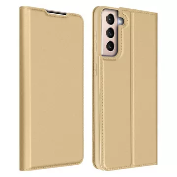 Dux Ducis Klapphülle Galaxy S21 Gold