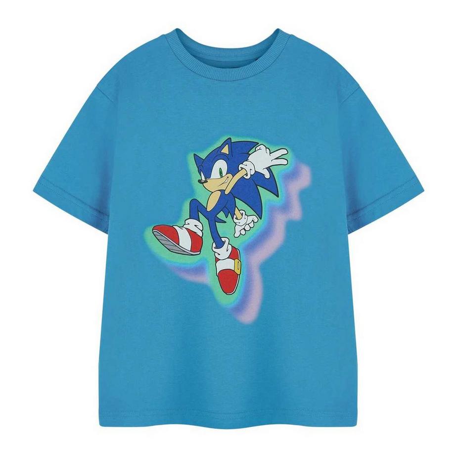 Sonic The Hedgehog  Glow Trio TShirt  kurzärmlig 