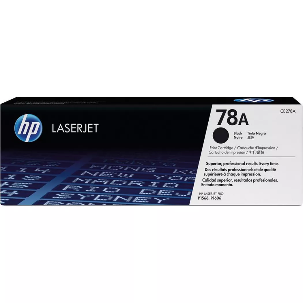 Hewlett-Packard – HP Toner-Modul 78A schwarz CE278A LaserJet Pro P1566 2100 Seiten, One Size