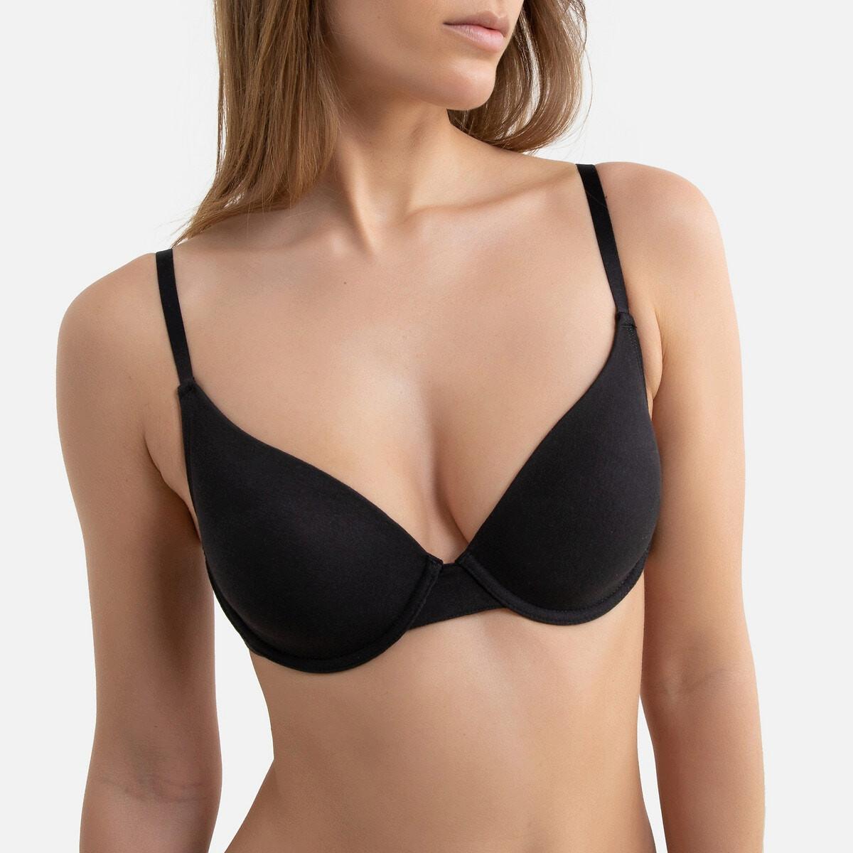 La Redoute Collections Cottone Reggiseno Push Up  