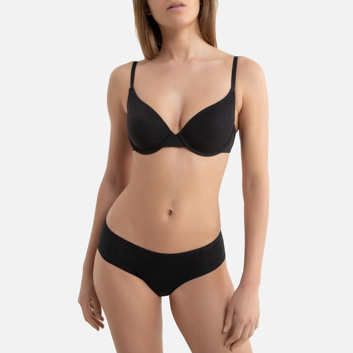 La Redoute Collections Cottone Reggiseno Push Up  
