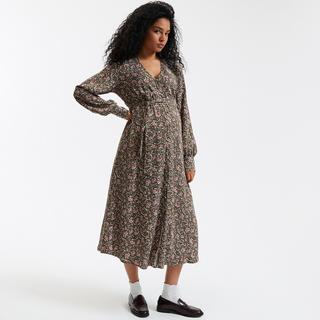 La Redoute Collections  Umstands-Midikleid mit Blumenmuster 