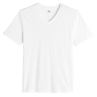 La Redoute Collections  T-shirt col V manches courtes 