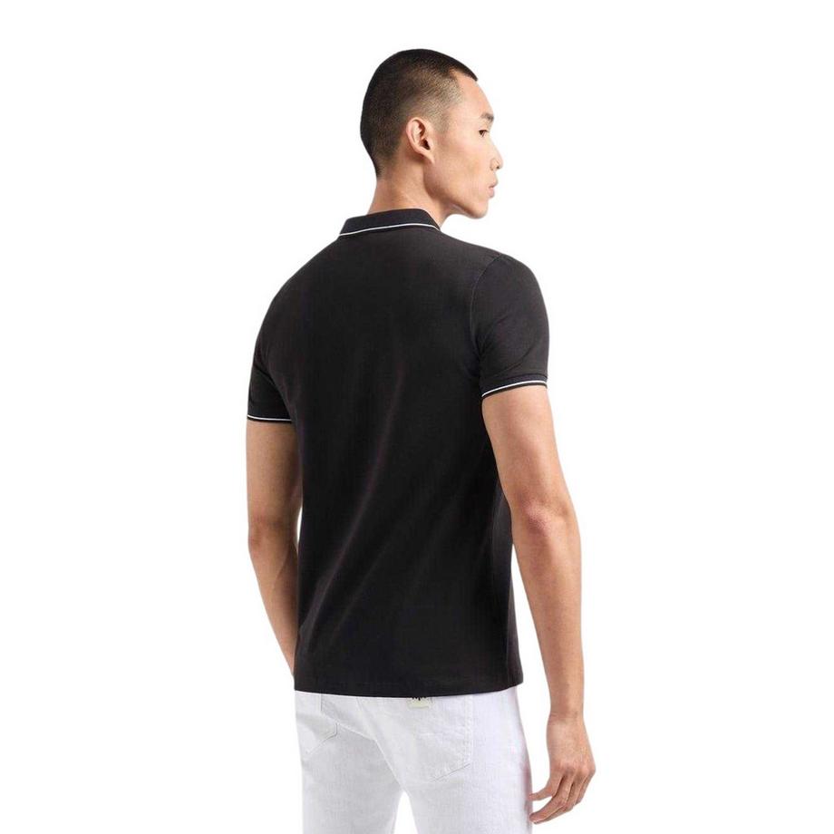 Armani Exchange Poloshirt mit kurzem Reißverschluss  
