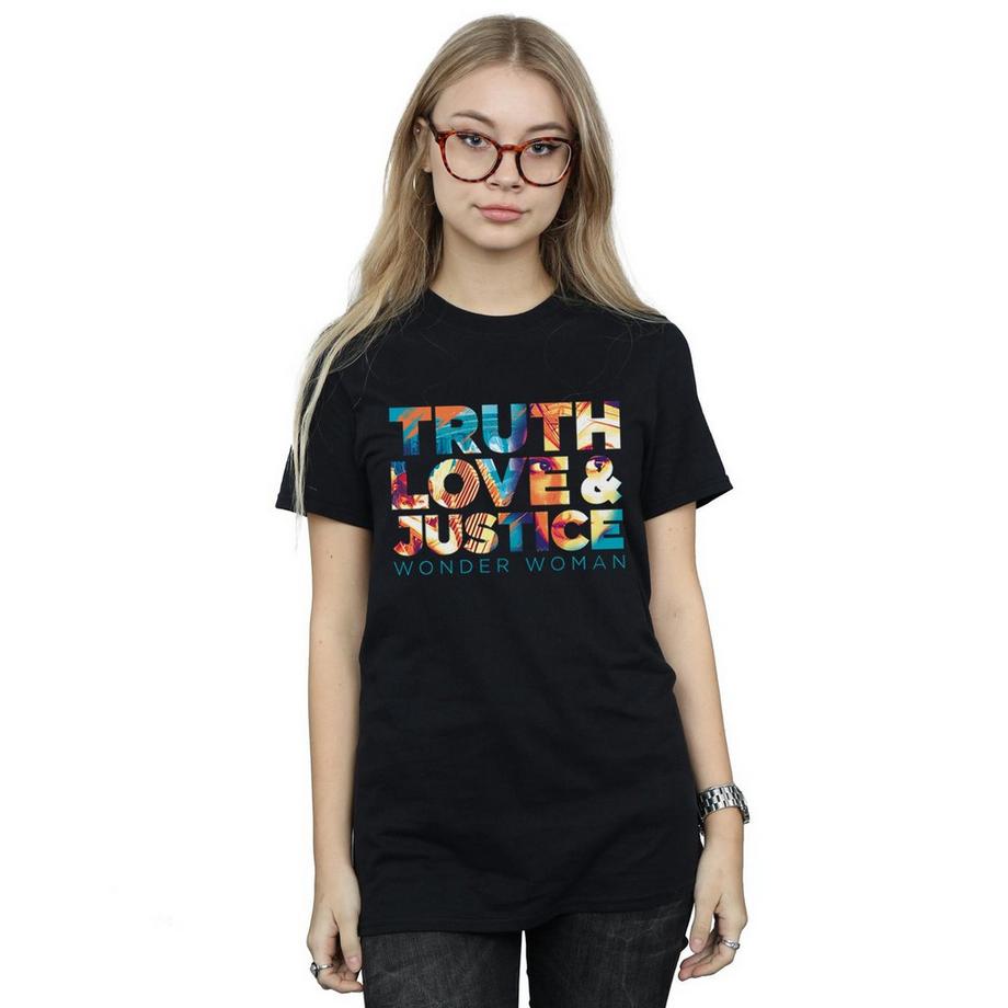 DC COMICS Truth Love Justice T-Shirt  