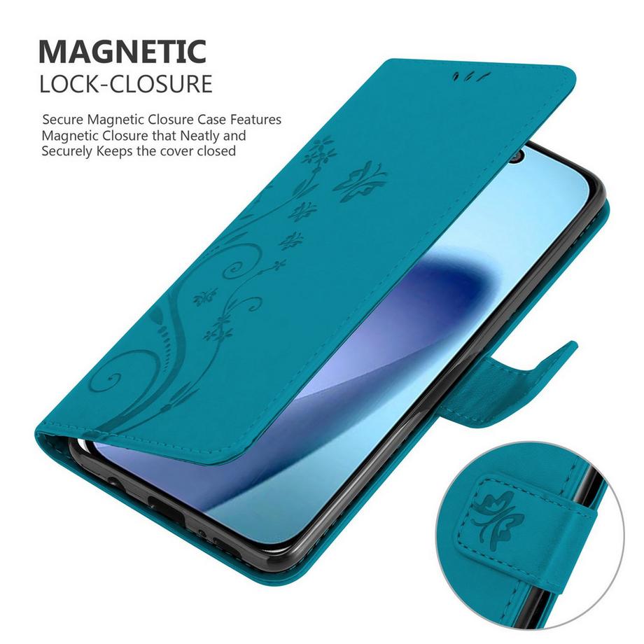 Cadorabo  iPhone 17 AIR Hülle mit Blumen Muster 