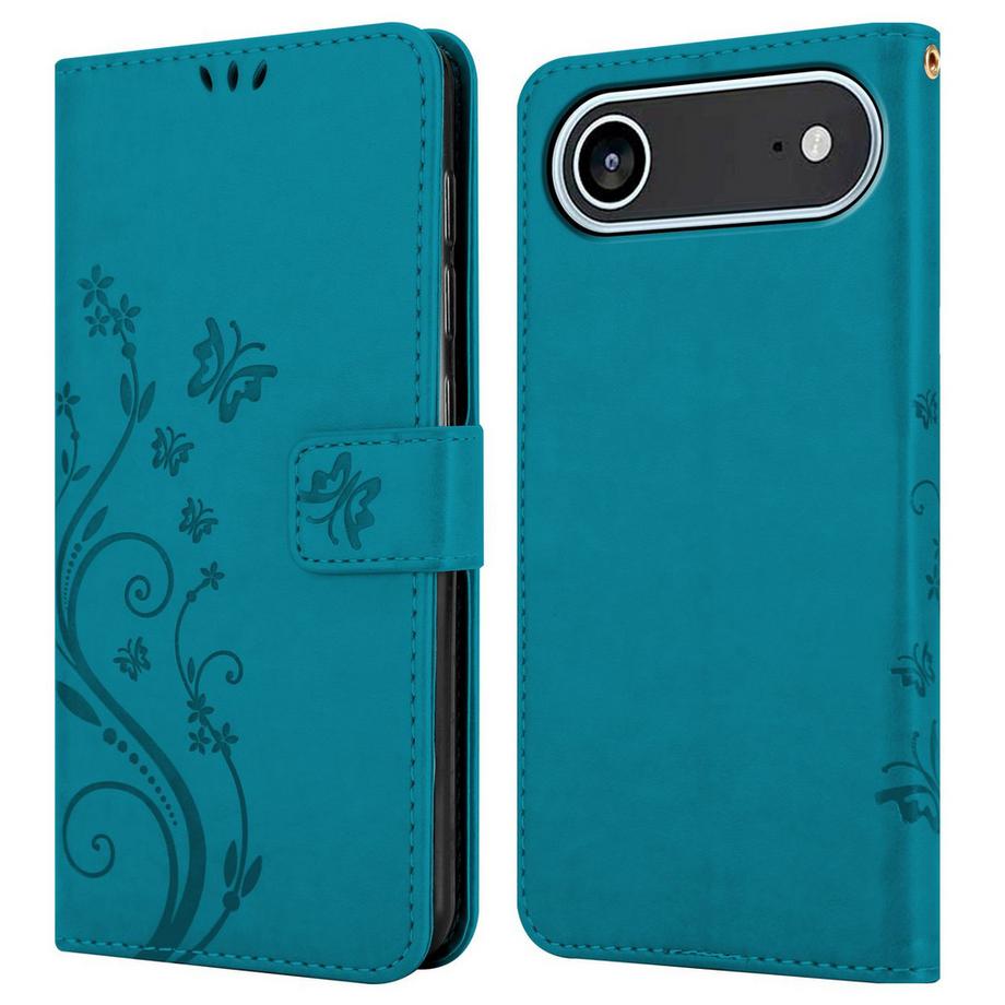 Cadorabo  iPhone 17 AIR Hülle mit Blumen Muster 