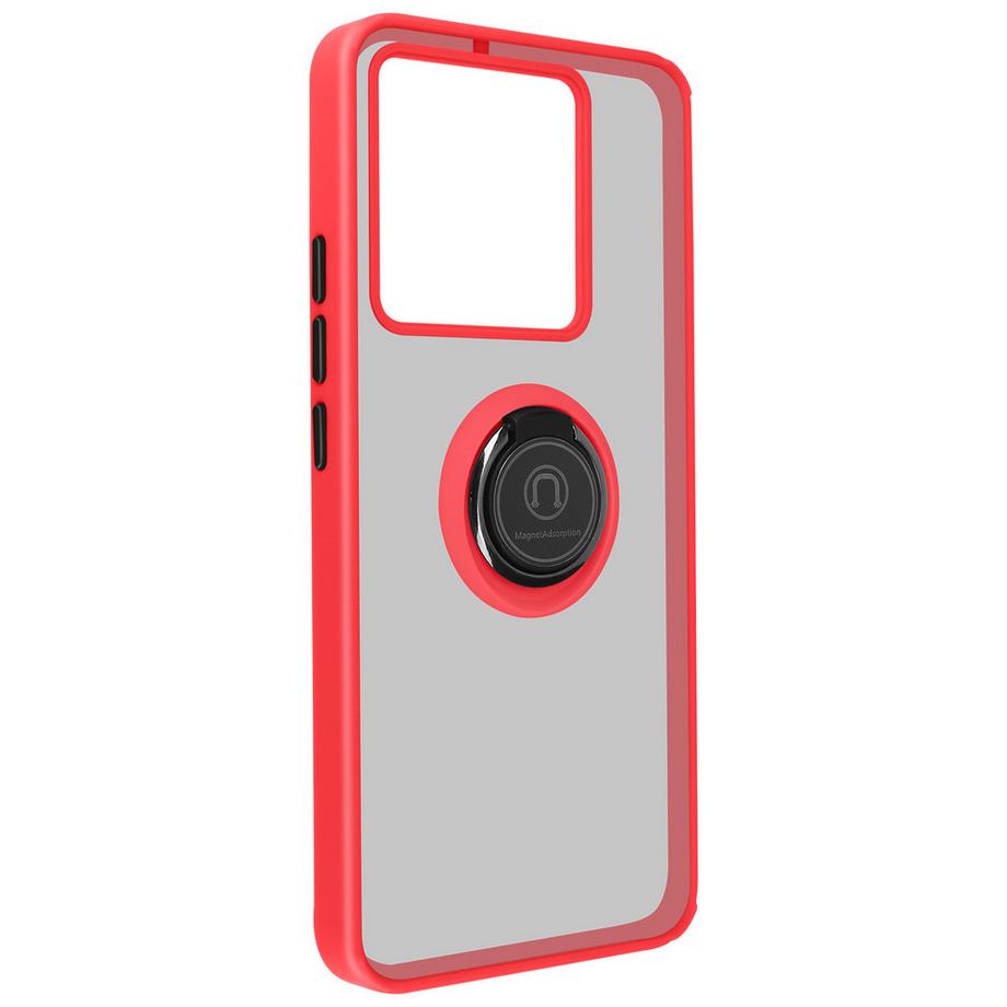 Avizar  Coque Support Xiaomi 13T , 13T Pro Rouge 