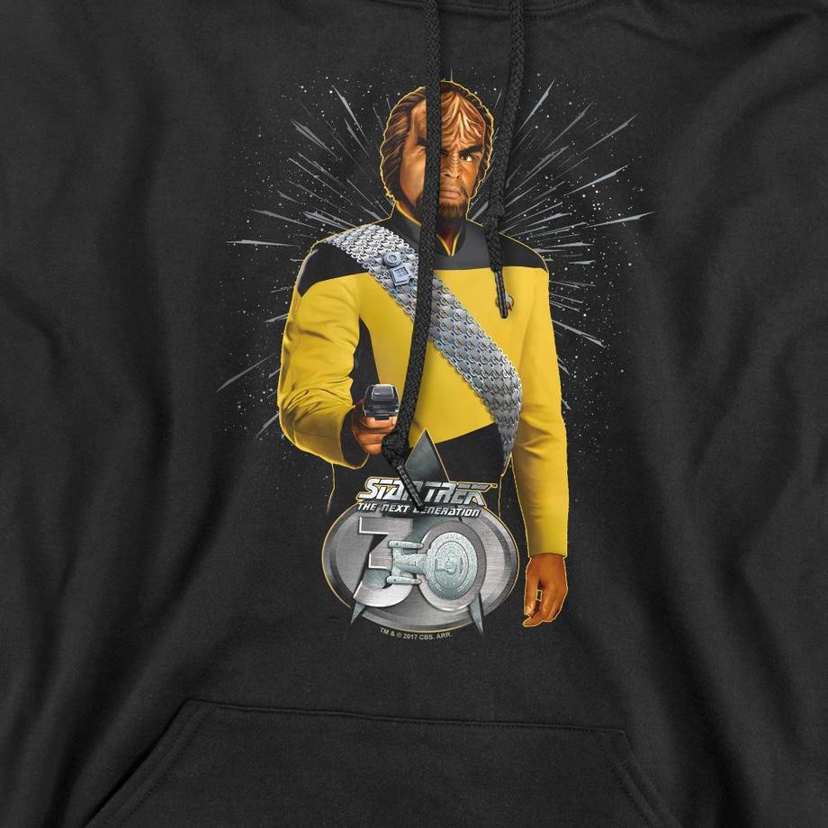 Star Trek Star Trek Geordi La Forge Hoodie Grafico  