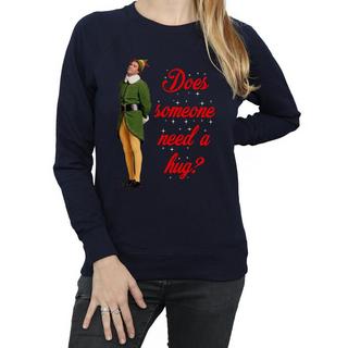 Elf Does Someone Need A Hug Sweatshirt  