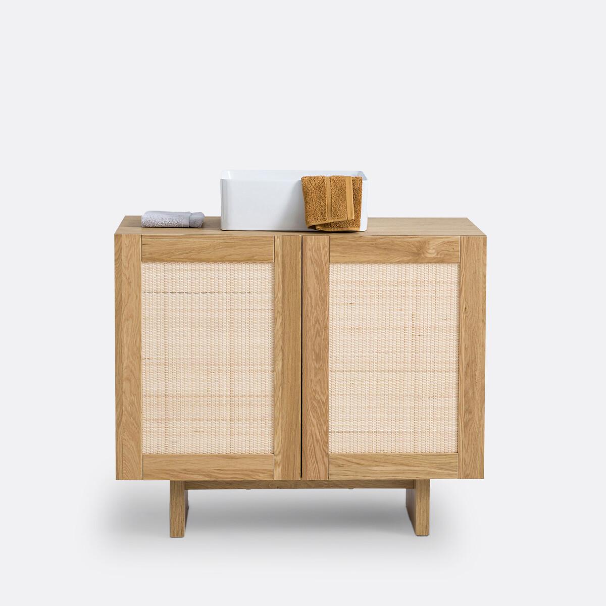 La Redoute Intérieurs Waschtisch Arty mit Rohrgeflecht  