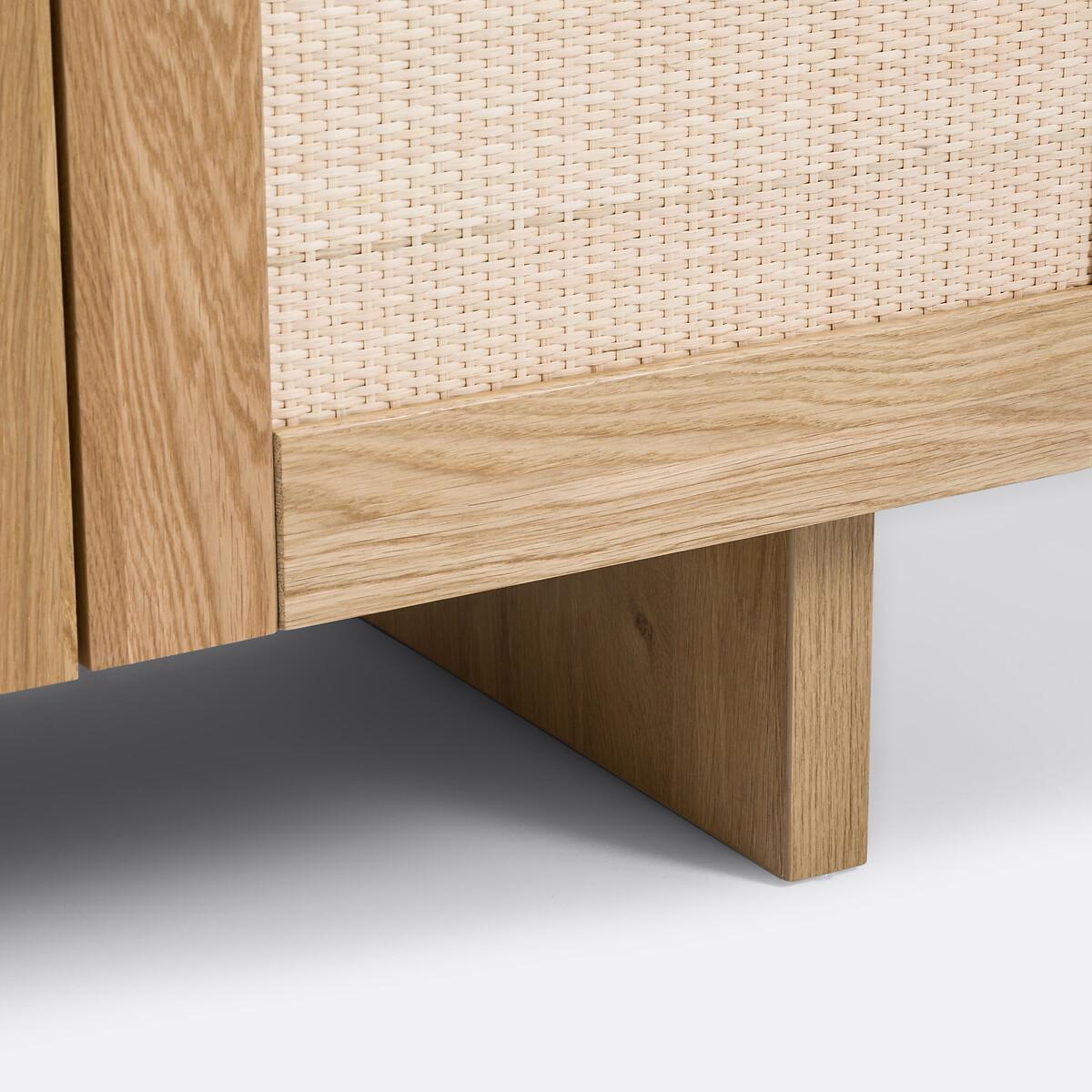 La Redoute Intérieurs Waschtisch Arty mit Rohrgeflecht  