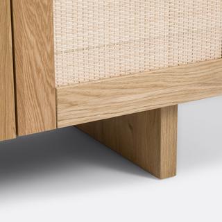 La Redoute Intérieurs Waschtisch Arty mit Rohrgeflecht  