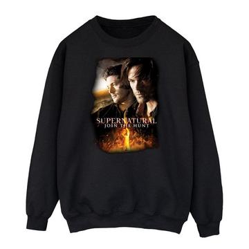 Flaming Poster Sweatshirt