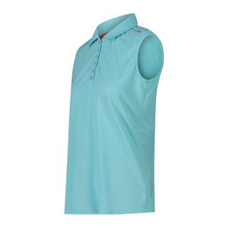 CMP  ärmelloses poloshirt, damen 