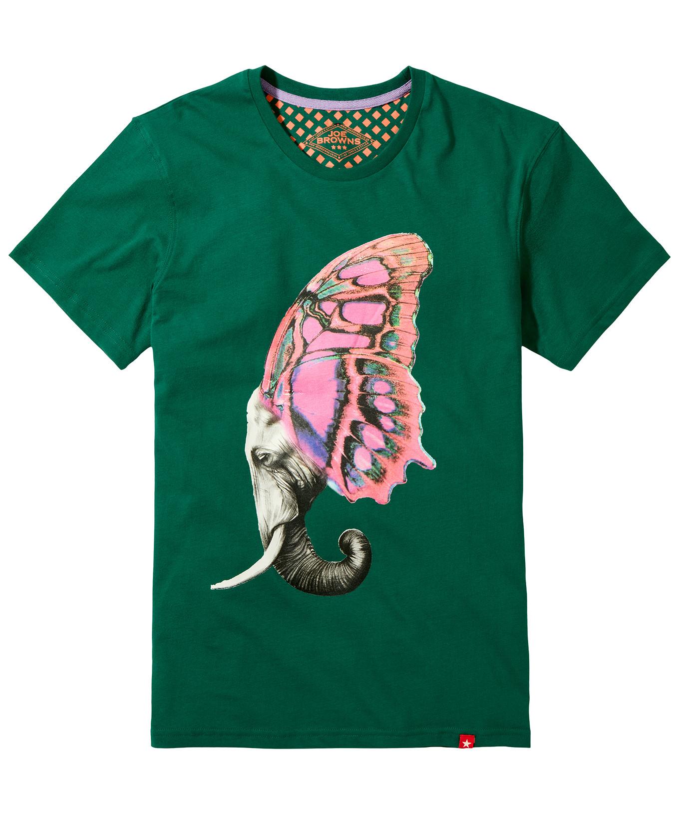 Joe Browns  Elefant & Schmetterling Grafik T-Shirt 