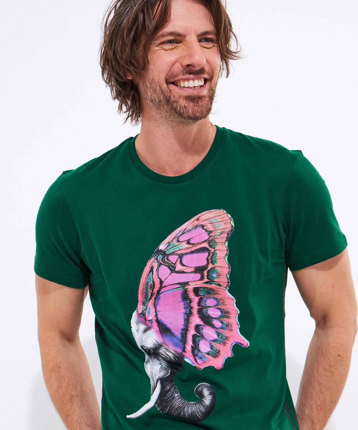 Joe Browns  Elefant & Schmetterling Grafik T-Shirt 