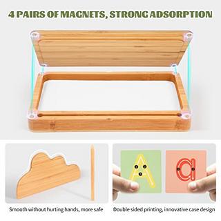 Activity-board  Training Buchstaben und Zeichnung Spielzeug hölzernen Sand Tabelle Lernspielzeug für frühe motorische Entwicklung bei Kindern 