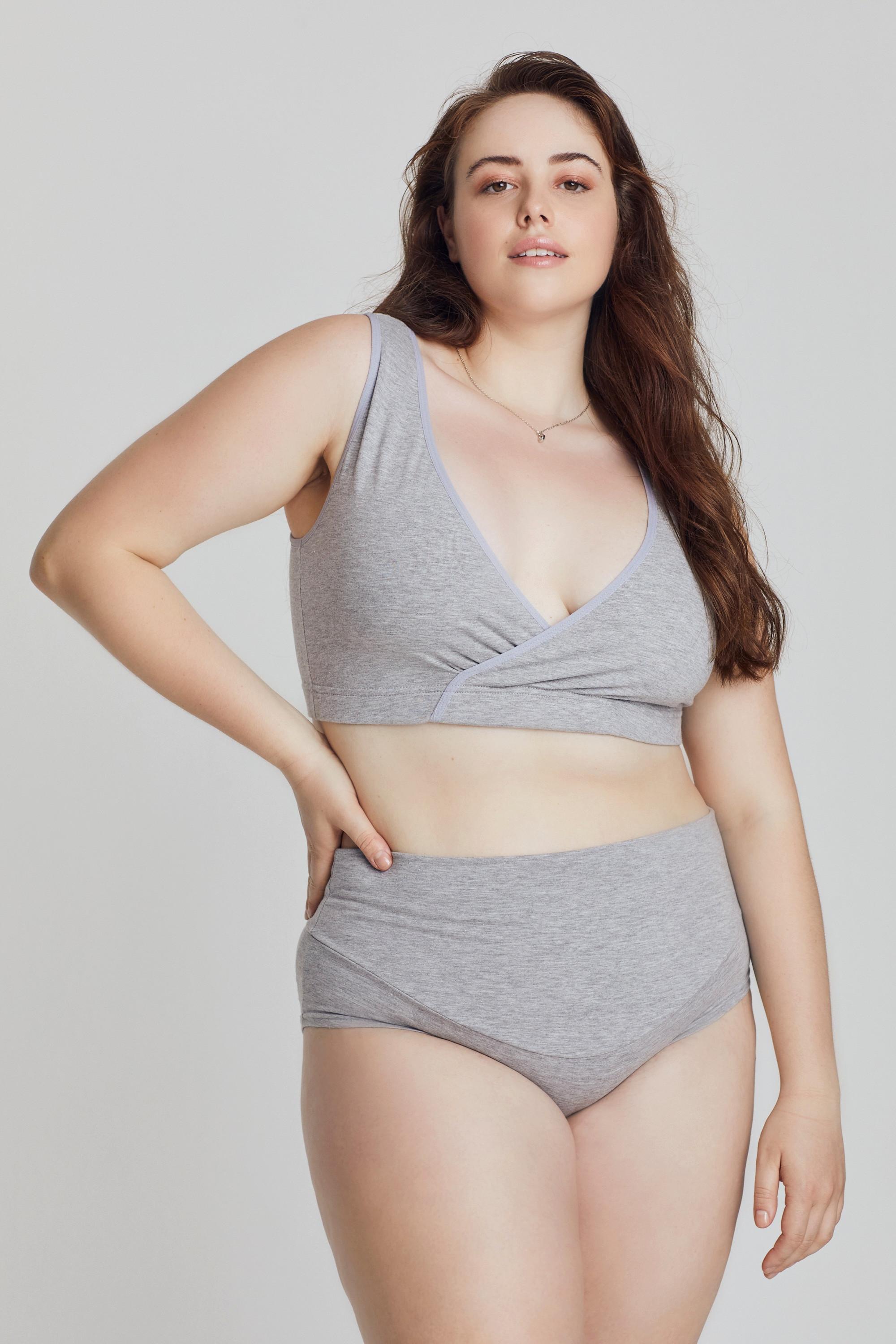 Ulla Popken Slip Bellieva Vita Alta Cotone Biologico GOTS  