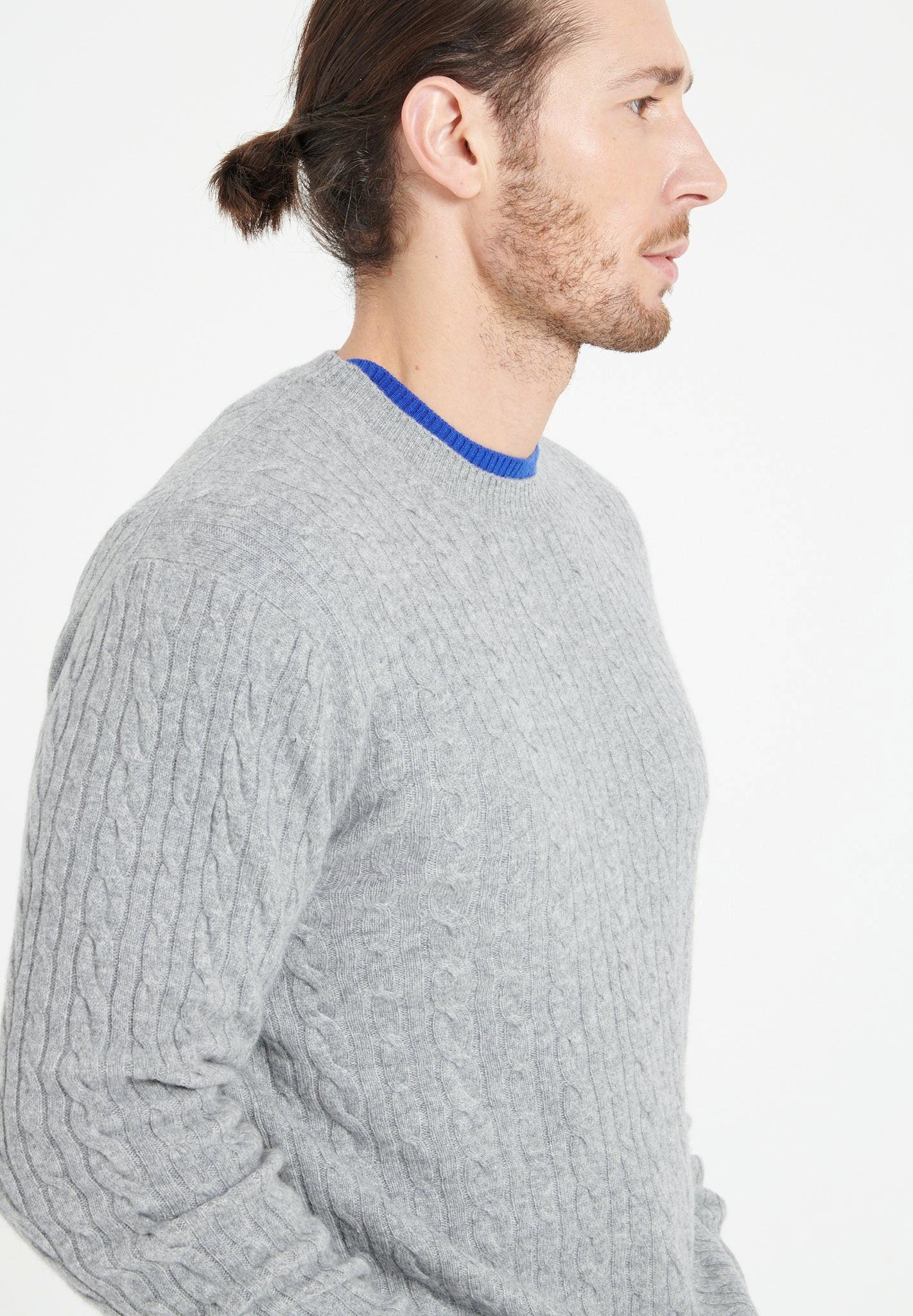 Studio Cashmere8  ZACH 5 Pullover mit Rundhalsausschnitt - 100% Kaschmir 