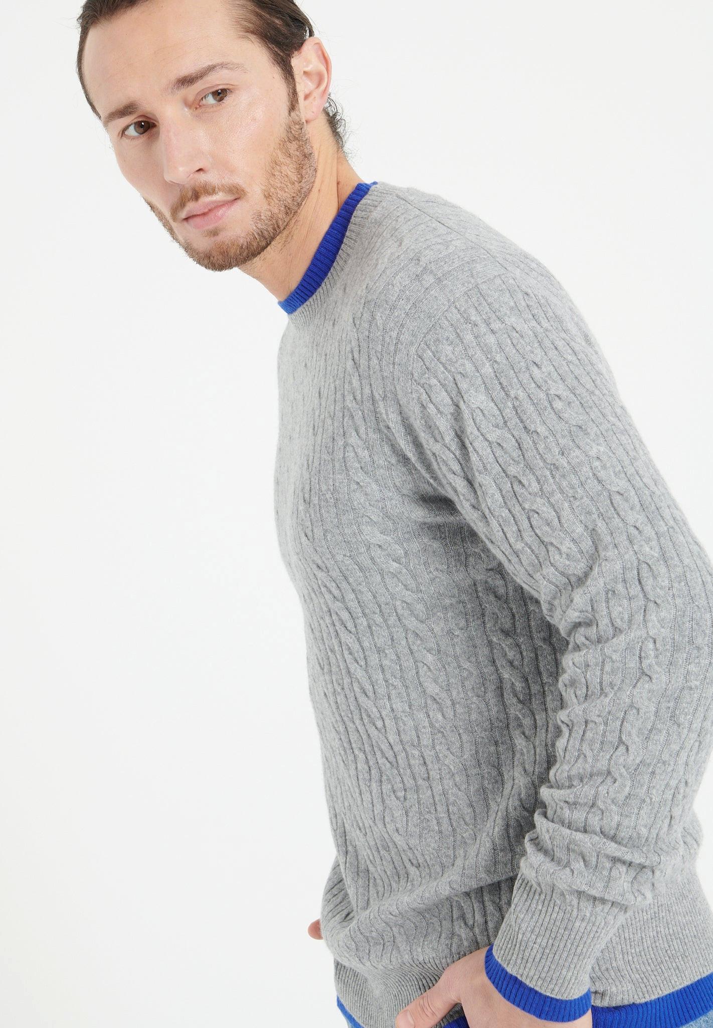 Studio Cashmere8  ZACH 5 Pullover mit Rundhalsausschnitt - 100% Kaschmir 