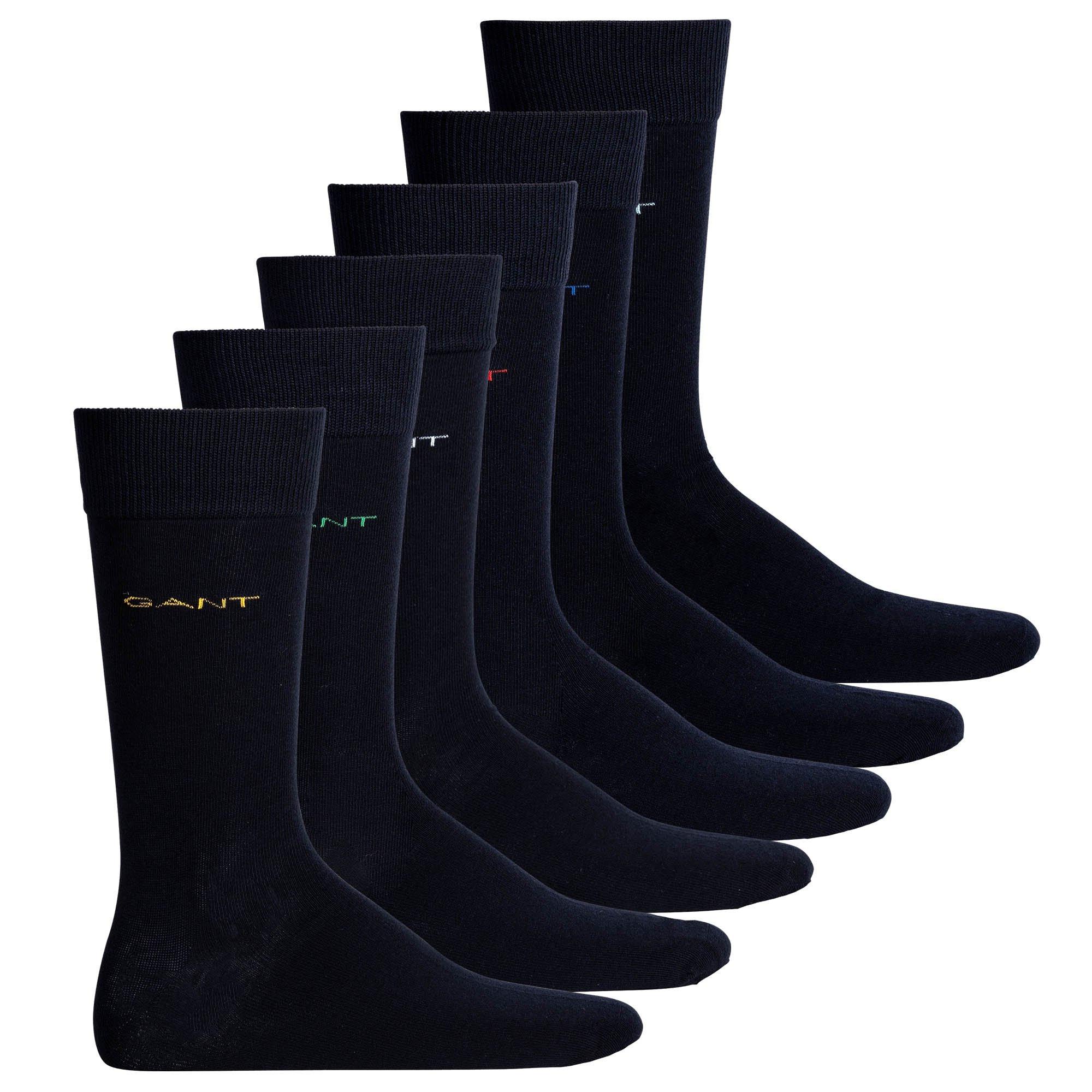 GANT Soft Cotton Socken 6er Pack  