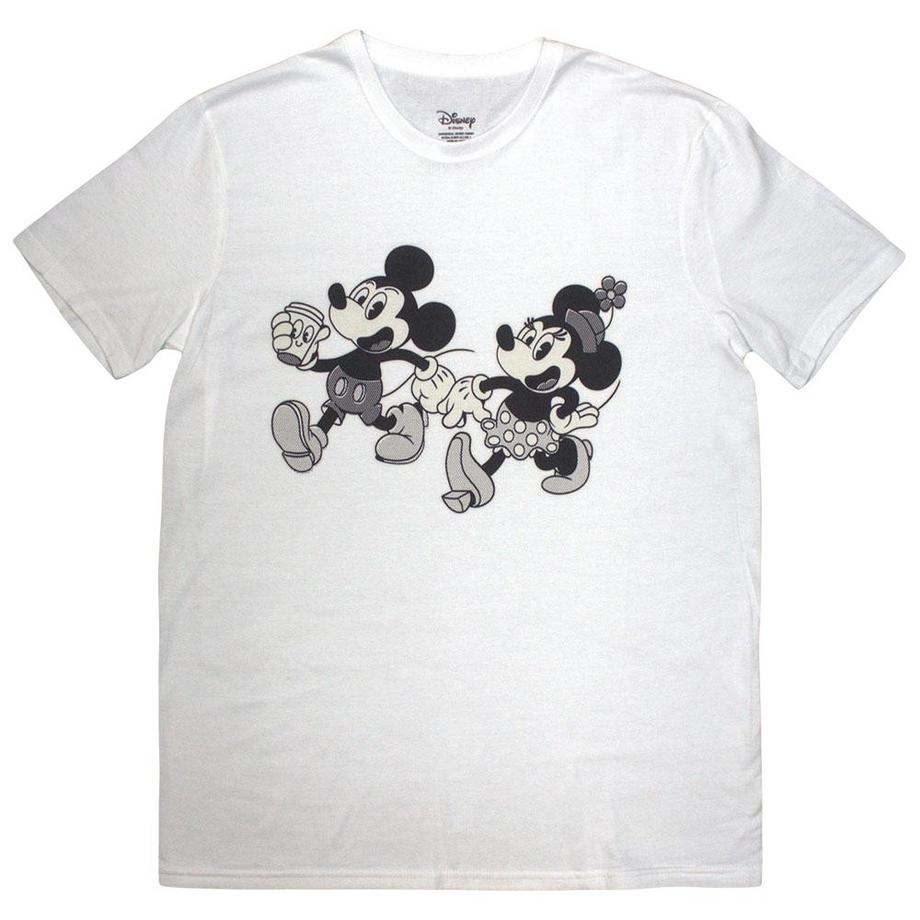 Tshirt motif Mickey Mouse et Minnie Mouse