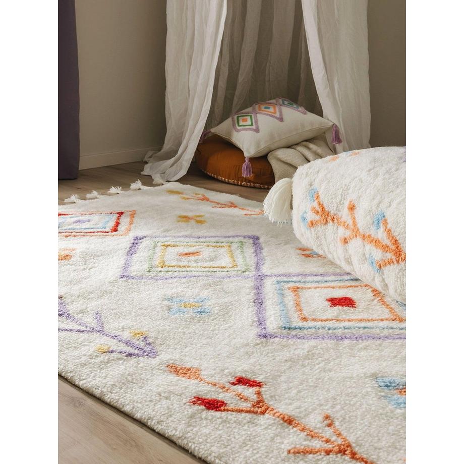 Benuta Kinderteppich Malika Multicolor  