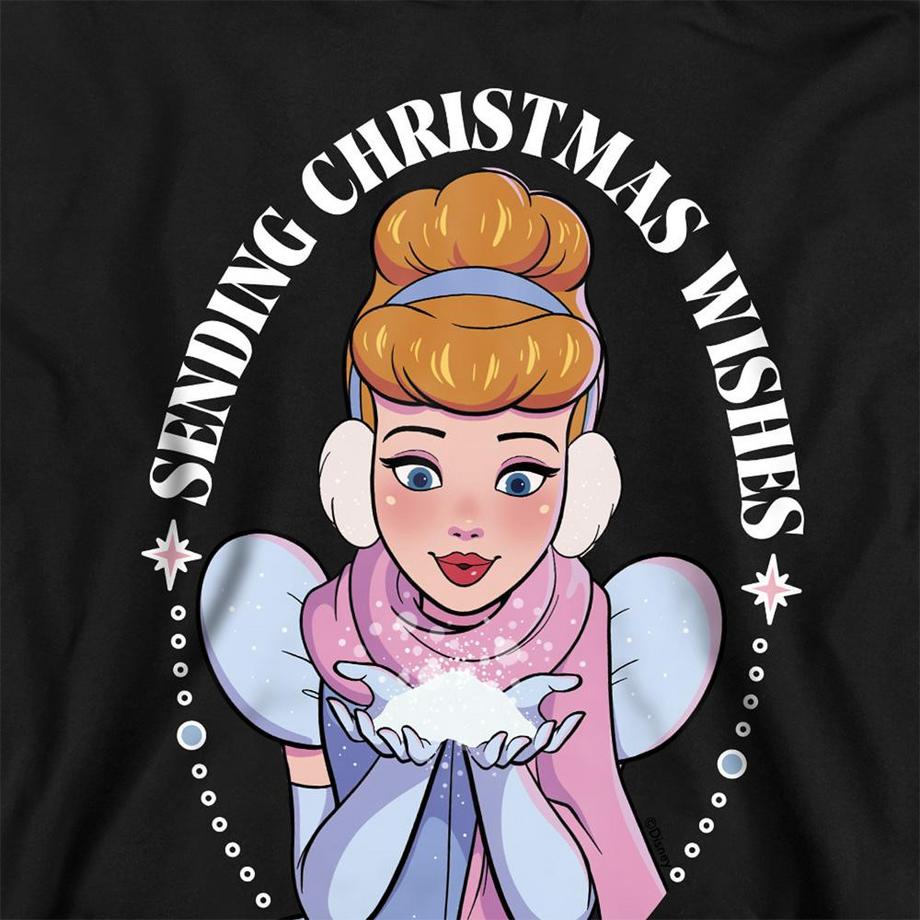 Cinderella  Sweat À Capuche Sending Christmas Wishes 