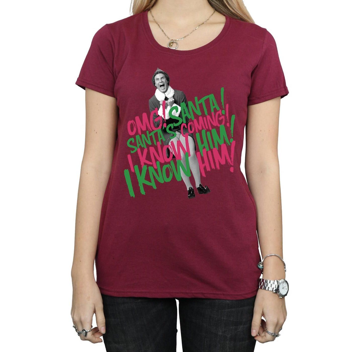 Elf  Tshirt SANTA'S COMING 