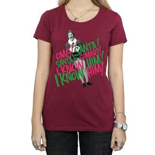 Elf  Santa's Coming TShirt 