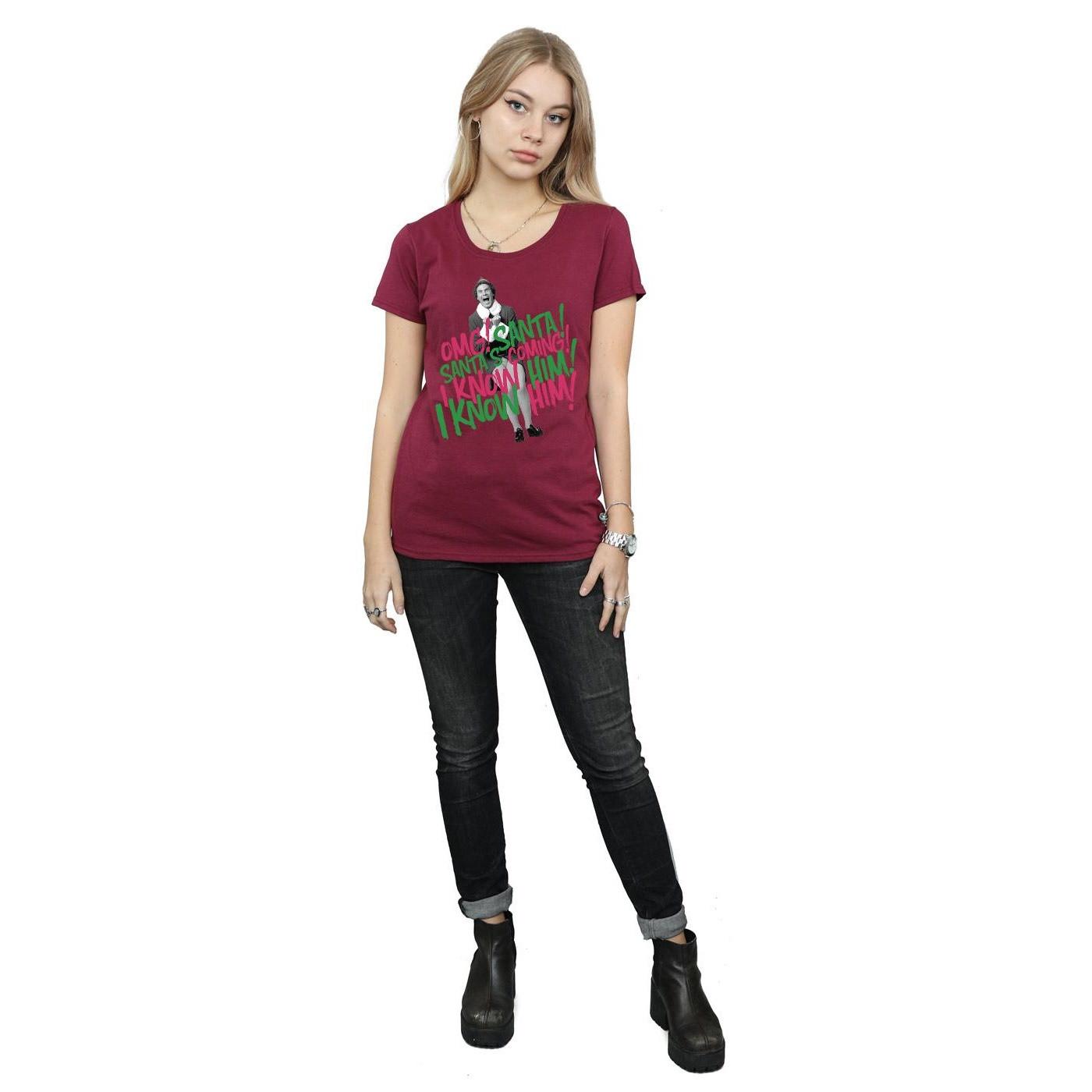 Elf  Tshirt SANTA'S COMING 