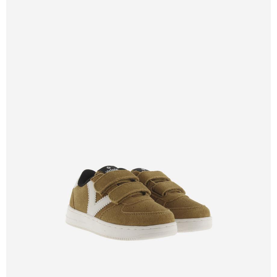 Victoria Tiempo Scarpe da ginnastica in pelle crosta per bambini  