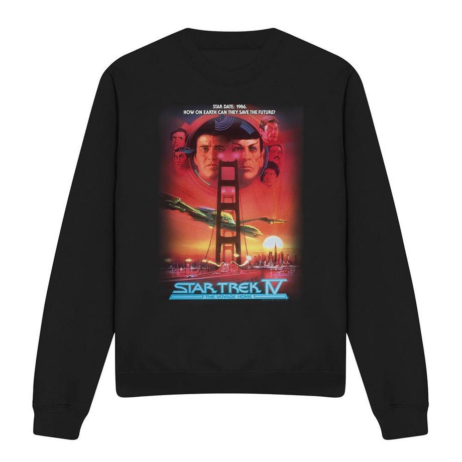 Star Trek The Voyage Home Felpa con Stampa Grafica  